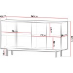 Μπουφές Alsy Reg I-Fusiko 163x43x87