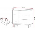 Μπουφές Alsy Reg mini-Gkri Skouro