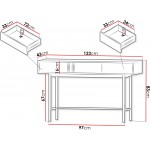Κονσόλα Alsy Reg 123x43x83