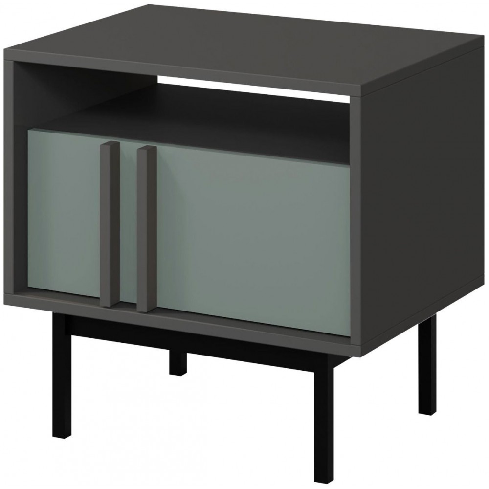 Κομοδίνο Alsy Reg-Gkri Skouro