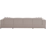 Γωνιακός καναπές Santos U-Silver Gray