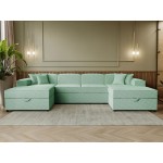 Γωνιακός καναπές Santos U-Menta