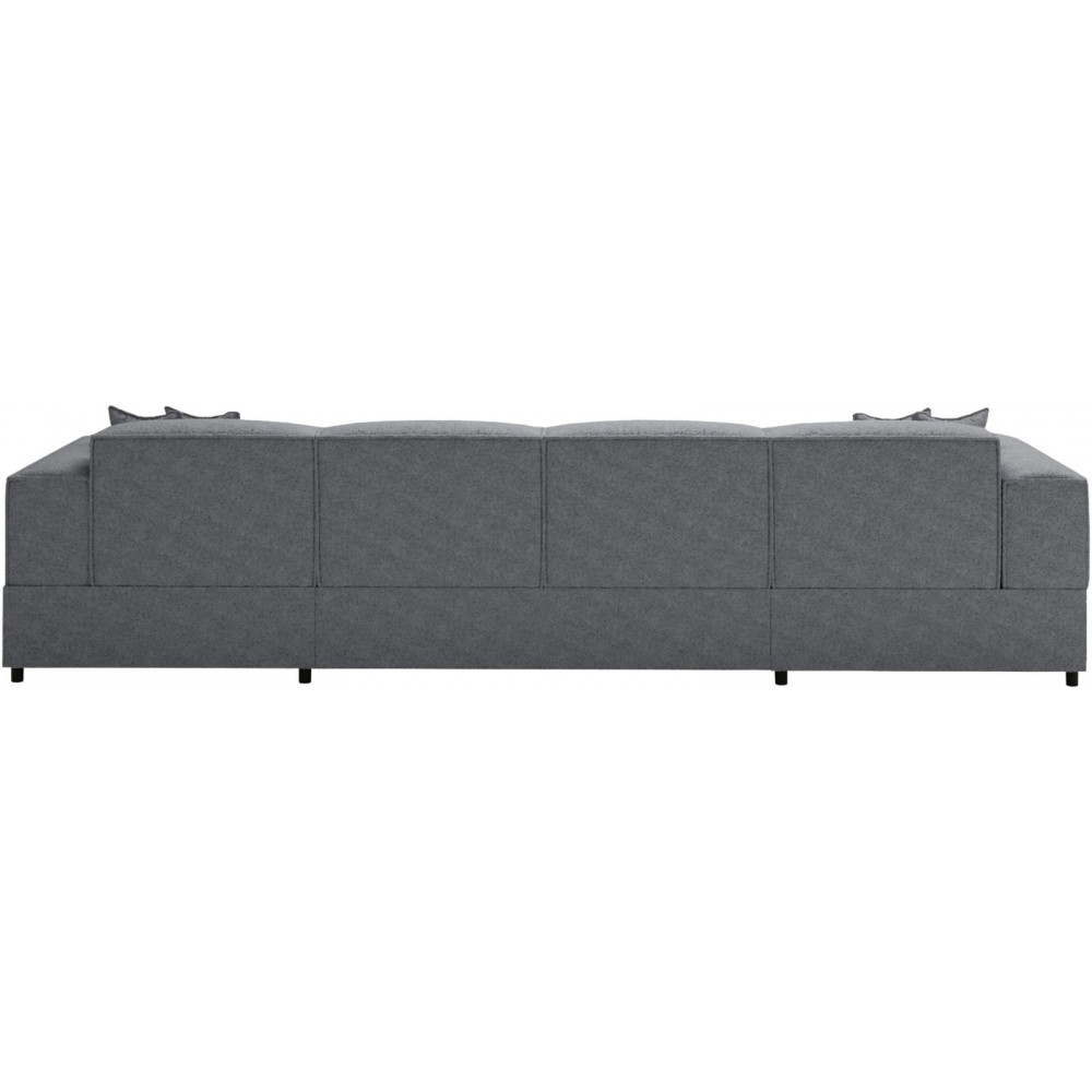 Γωνιακός καναπές Santos U-Gkri Skouro