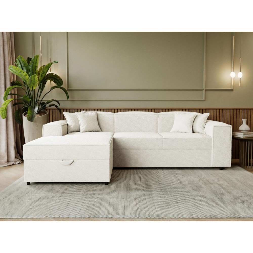 Γωνιακός καναπές Santos-Leuko-Αριστερή