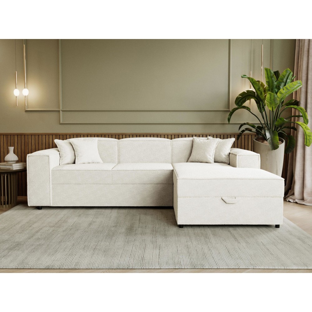 Γωνιακός καναπές Santos-Leuko-Δεξιά