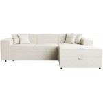 Γωνιακός καναπές Santos-Leuko-Δεξιά