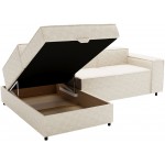 Γωνιακός καναπές Santos-Leuko-Δεξιά