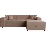 Γωνιακός καναπές Santos-Kafe-Δεξιά