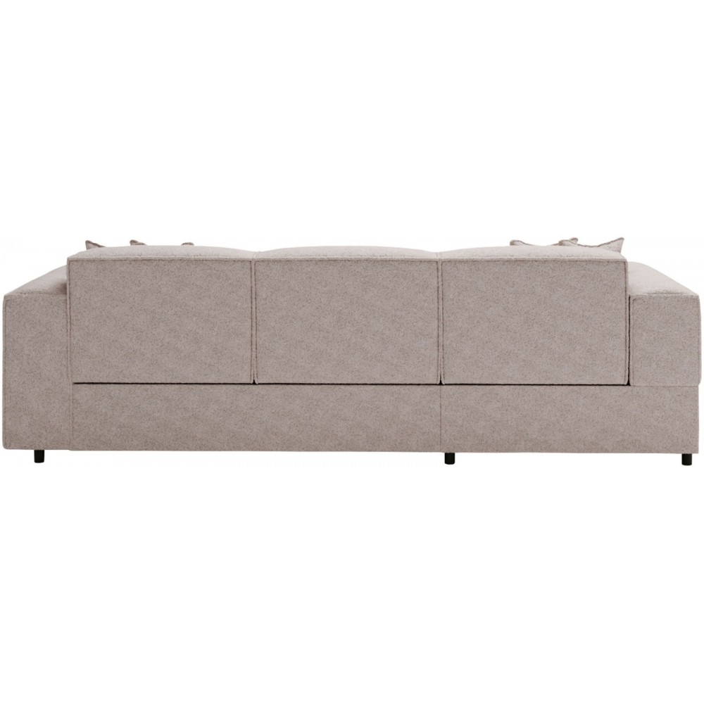 Γωνιακός καναπές Santos-Silver Gray-Αριστερή