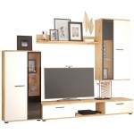 Σύνθεση σαλονιού Arlington-Fusiko anoixto-Leuko