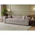 Καναπές Santos τριθέσιος-Silver Gray