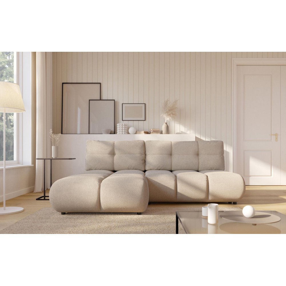 Γωνιακός καναπές Limo-Mpez-Αριστερή 230x177x90