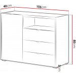 Μπουφές Cyliza I 106x40x80