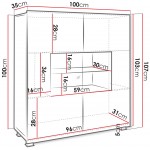 Μπουφές Calabrini-Cashmere