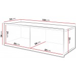 Κρεμαστό οριζόντιο ντουλάπι Calabrini-Cashmere