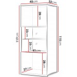 Βιτρίνα Calabrini κρεμαστή-Cashmere