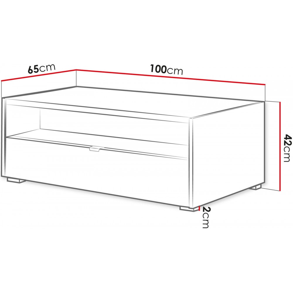 Τραπεζάκι σαλονιού Cyliza