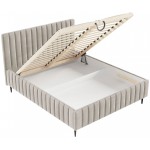 Επενδυμένο κρεβάτι Lewezo-Mwb-160 x 200