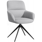 Καρέκλα Bokiz Muz 2τμχ-Gkri-Mauro