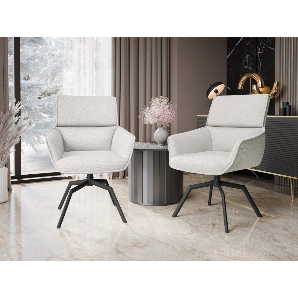 Καρέκλα Bueron Muz 2τμχ-Leuko-Mauro