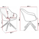 Καρέκλα Cerezi Muz-Gkri