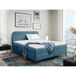 Επενδυμένο κρεβάτι Box Best I-Galazio-180 x 200