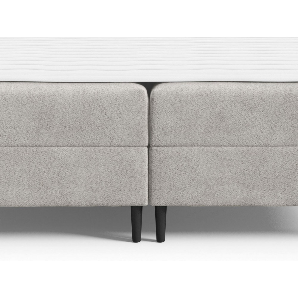 Επενδυμένο κρεβάτι Box Best I-Krem-120 x 200