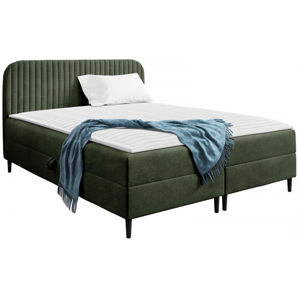 Επενδυμένο κρεβάτι Box Best I-Ladi-120 x 200