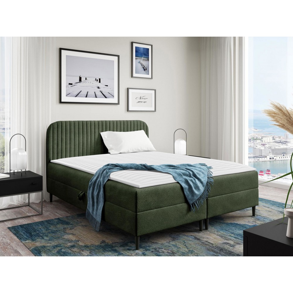 Επενδυμένο κρεβάτι Box Best I-Ladi-200 x 200