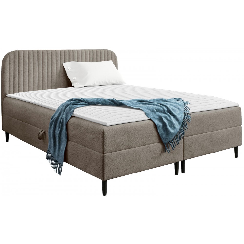 Επενδυμένο κρεβάτι Box Best I-Mpez-180 x 200