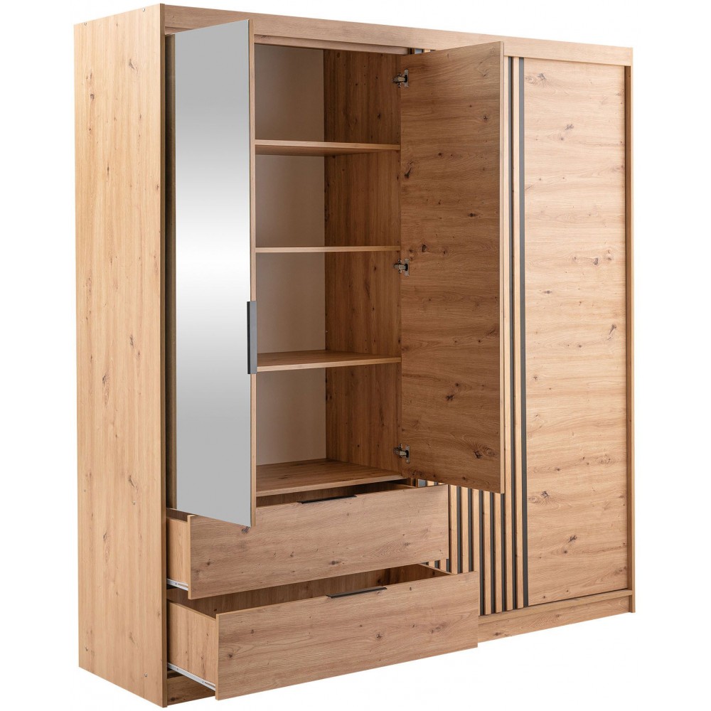 Ντουλάπα Majorka 203 συρόμενη