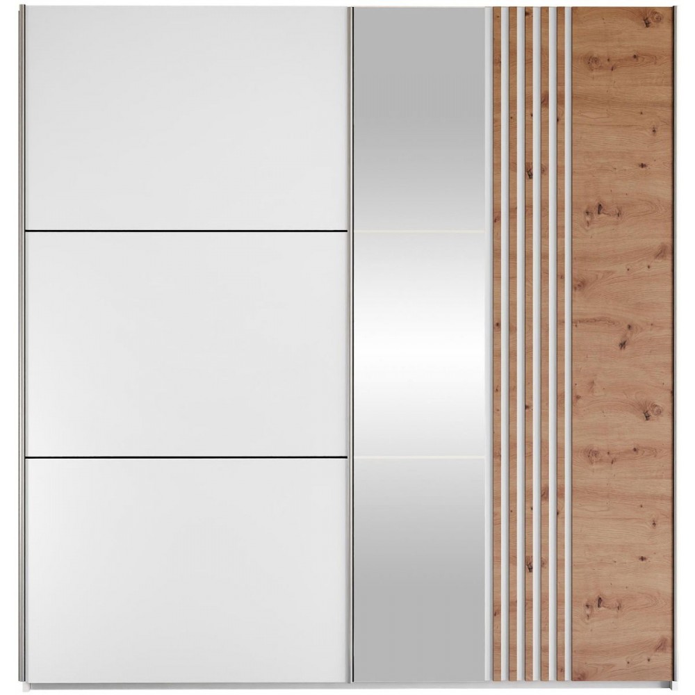 Ντουλάπα Sintra 203 συρόμενη-Leuko Fusiko