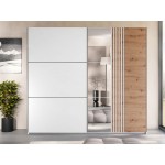 Ντουλάπα Sintra 250 συρόμενη-Leuko Fusiko