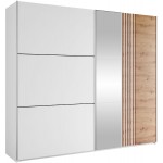 Ντουλάπα Sintra 250 συρόμενη-Leuko Fusiko