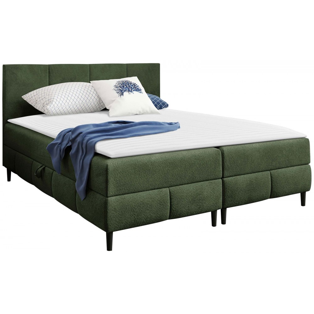 Επενδυμένο κρεβάτι Box Best II-Ladi-120 x 200