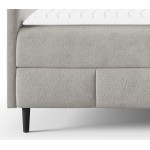 Επενδυμένο κρεβάτι Box Best II-Mpez-160 x 200