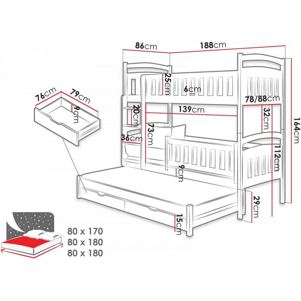 Κουκέτα Blanka-Cashmere