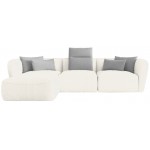 Γωνιακός καναπές Canada Mini-Krem-Αριστερή