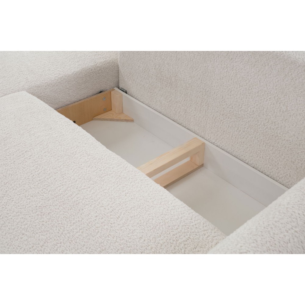 Γωνιακός καναπές Laurie-Krem