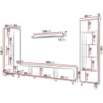 Σύνθετο σαλονιού Helsinki II-Mpez-Mauro