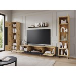 Σύνθετο σαλονιού Helsinki II-Fusiko-Mavro