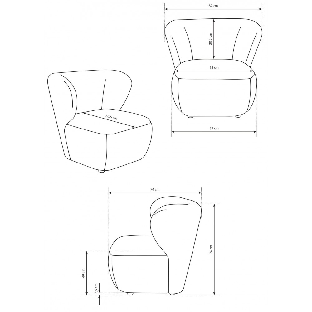 Πολυθρόνα Avia