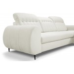 Γωνιακός καναπές Blanc-Leuko-Αριστερή 275x166x95