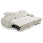 Γωνιακός καναπές Blanc-Leuko-Αριστερή 275x166x95