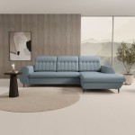 Γωνιακός καναπές Blanc-Galazio-Δεξιά 275x166x95
