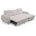 Γωνιακός καναπές Blanc-Gkri-Δεξιά 275x166x95