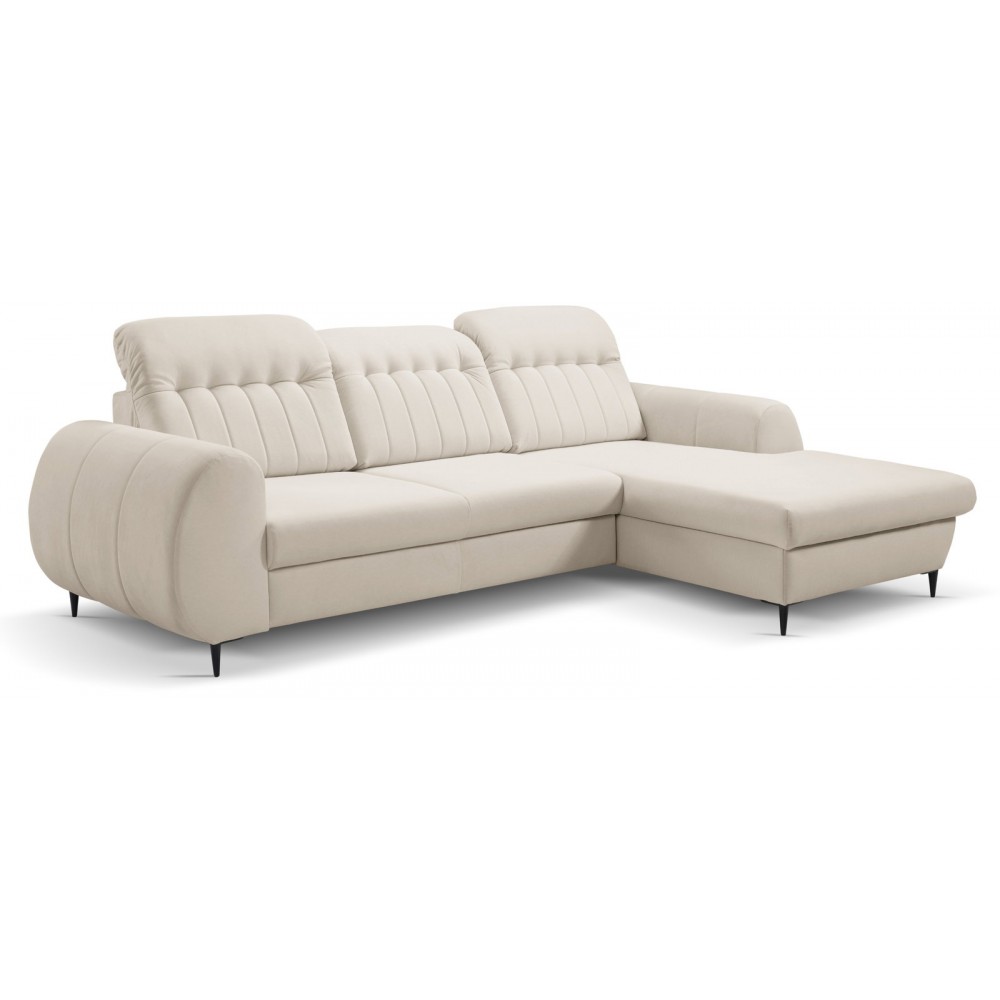 Γωνιακός καναπές Blanc 275x166x95