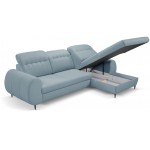 Γωνιακός καναπές Blanc 275x166x95