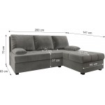 Γωνιακός καναπές Anivas-Kafe