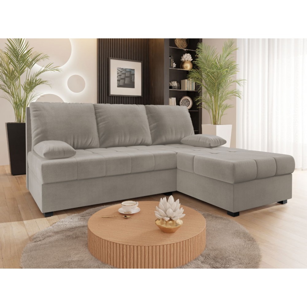 Γωνιακός καναπές Anivas-Gkri Anoixto